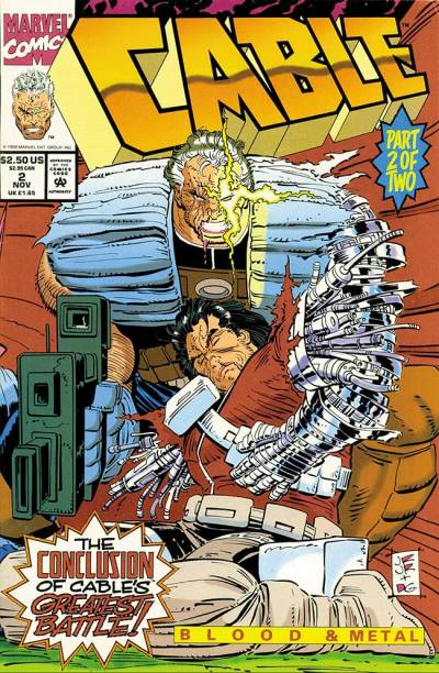 Cable - Blood And Metal (1992)   n° 2 - Marvel Comics
