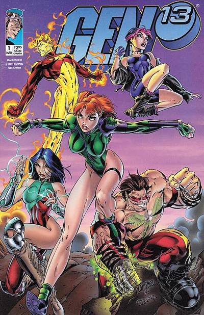 Gen 13 (1995)   n° 1 - Image Comics