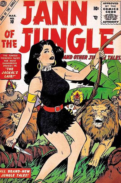 Jann of The Jungle (1955)   n° 10 - Atlas Comics