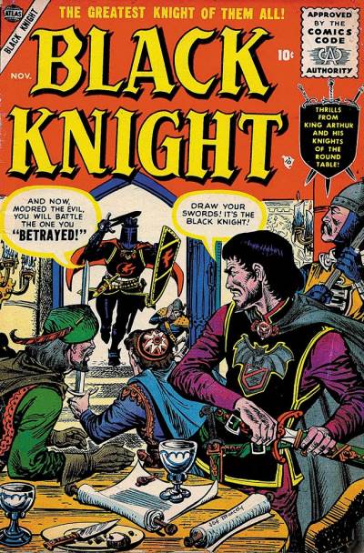 Black Knight (1955)   n° 4 - Atlas Comics
