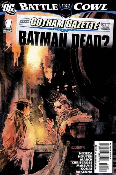 Gotham Gazette: Batman Dead? (2009)   n° 1 - DC Comics