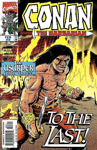 Conan The Barbarian: The Usurper (1997)   n° 3 - Marvel Comics