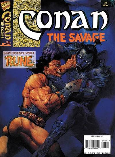 Conan The Savage (1995)   n° 4 - Marvel Comics