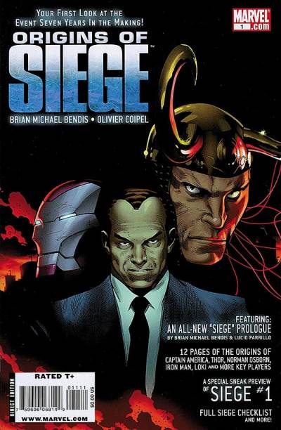 Origins of Siege (2010)   n° 1 - Marvel Comics