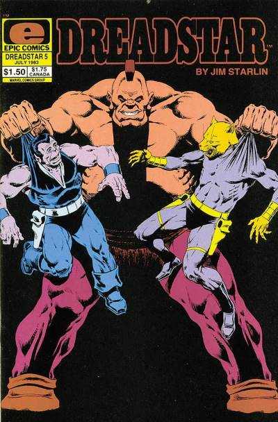 Dreadstar (1982)   n° 5 - Marvel Comics (Epic Comics)