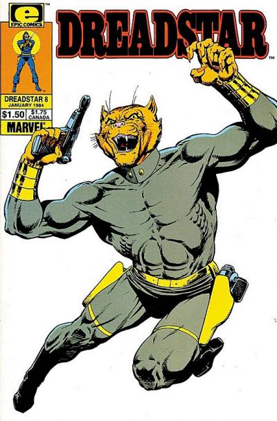 Dreadstar (1982)   n° 8 - Marvel Comics (Epic Comics)