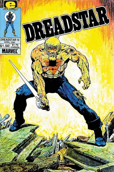 Dreadstar (1982)   n° 10 - Marvel Comics (Epic Comics)