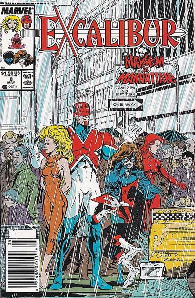 Excalibur (1988)   n° 8 - Marvel Comics