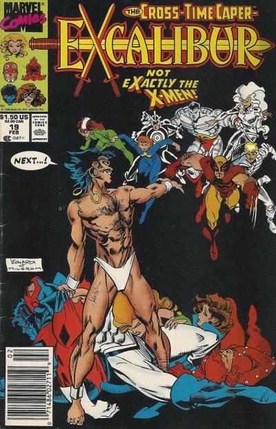 Excalibur (1988)   n° 19 - Marvel Comics