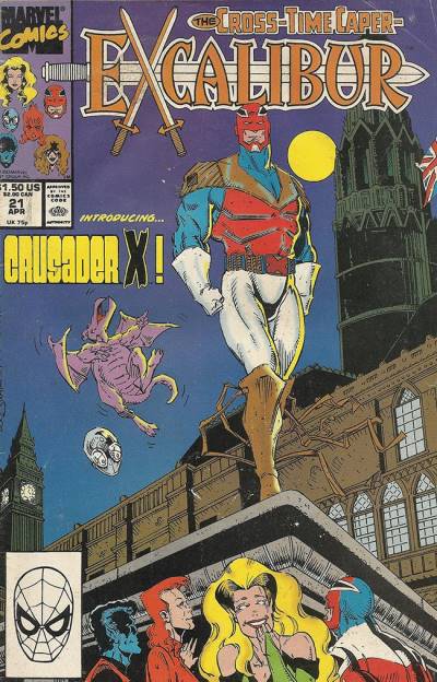 Excalibur (1988)   n° 21 - Marvel Comics