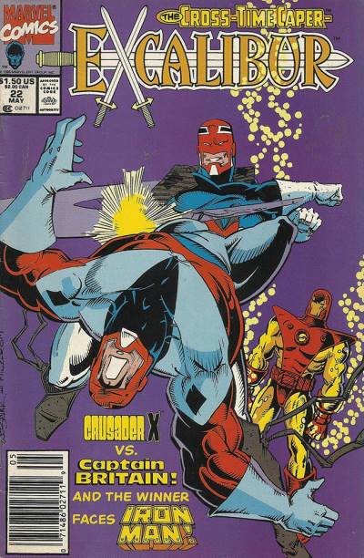 Excalibur (1988)   n° 22 - Marvel Comics