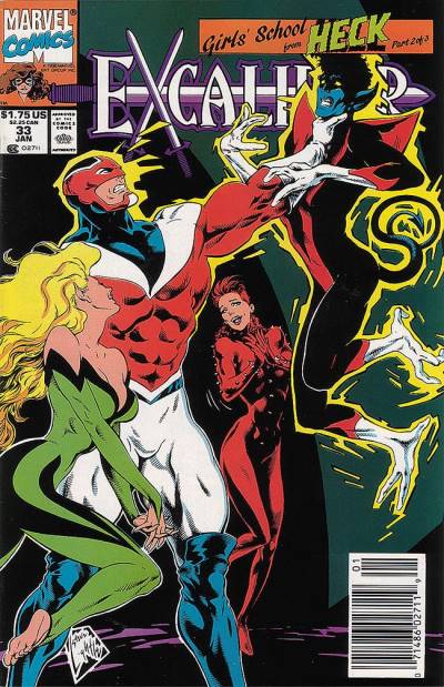 Excalibur (1988)   n° 33 - Marvel Comics