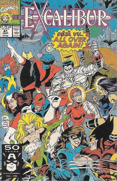 Excalibur (1988)   n° 41 - Marvel Comics
