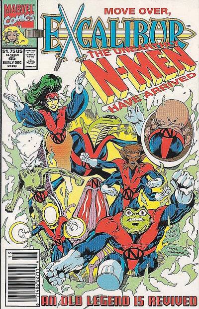 Excalibur (1988)   n° 45 - Marvel Comics