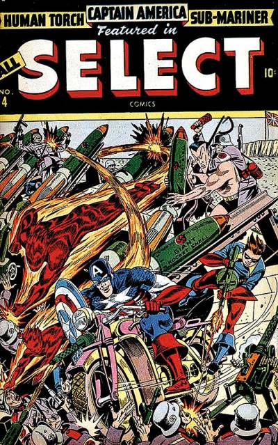 All Select Comics (1943)   n° 4 - Timely Publications