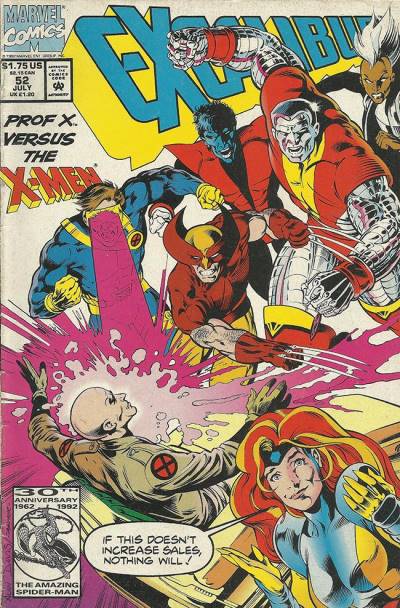 Excalibur (1988)   n° 52 - Marvel Comics