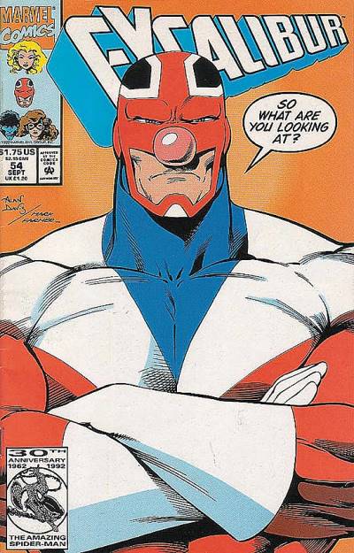 Excalibur (1988)   n° 54 - Marvel Comics