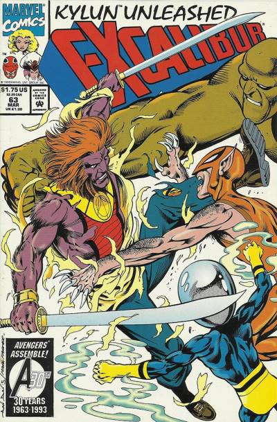 Excalibur (1988)   n° 63 - Marvel Comics