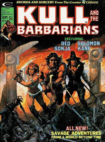 Kull And The Barbarians (1975)   n° 3 - Curtis Magazines (Marvel Comics)