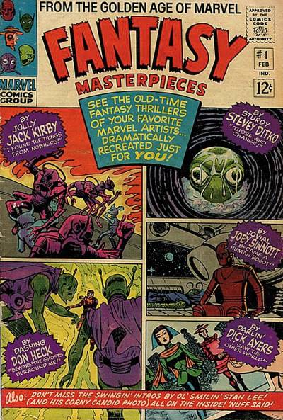 Fantasy Masterpieces (1966)   n° 1 - Marvel Comics