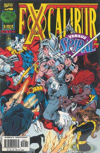 Excalibur (1988)   n° 109 - Marvel Comics