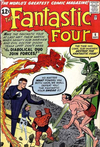 Fantastic Four (1961)   n° 6 - Marvel Comics