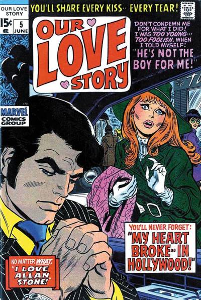 Our Love Story (1969)   n° 5 - Marvel Comics