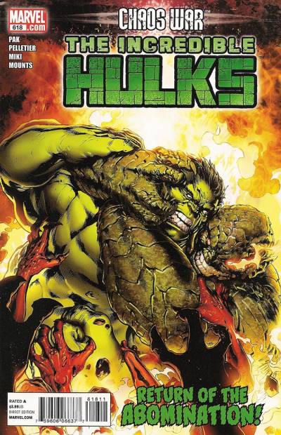 Incredible Hulks (2010)   n° 618 - Marvel Comics