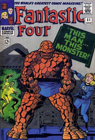 Fantastic Four (1961)   n° 51 - Marvel Comics