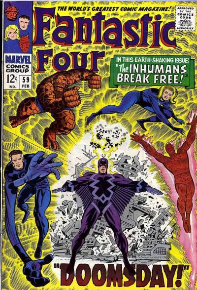 Fantastic Four (1961)   n° 59 - Marvel Comics