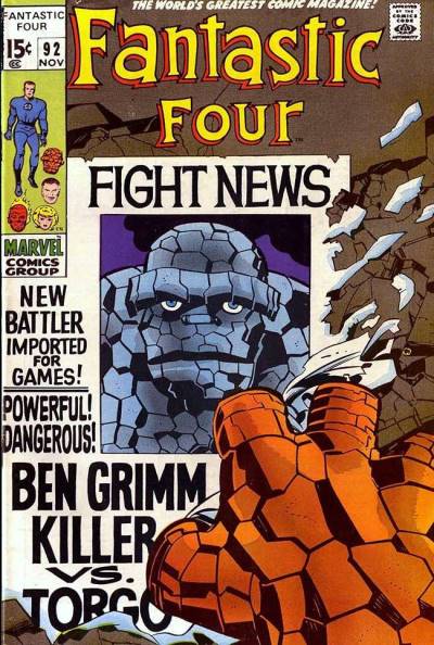 Fantastic Four (1961)   n° 92 - Marvel Comics