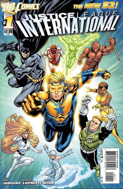 Justice League International (2011)   n° 1 - DC Comics
