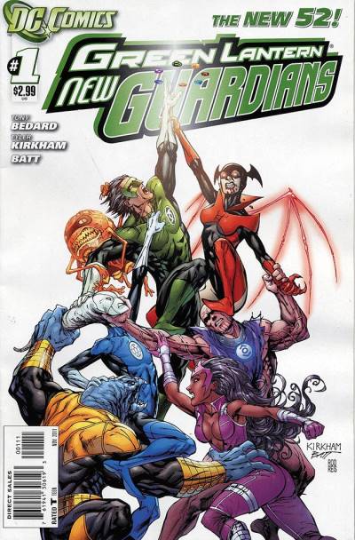 Green Lantern: New Guardians (2011)   n° 1 - DC Comics