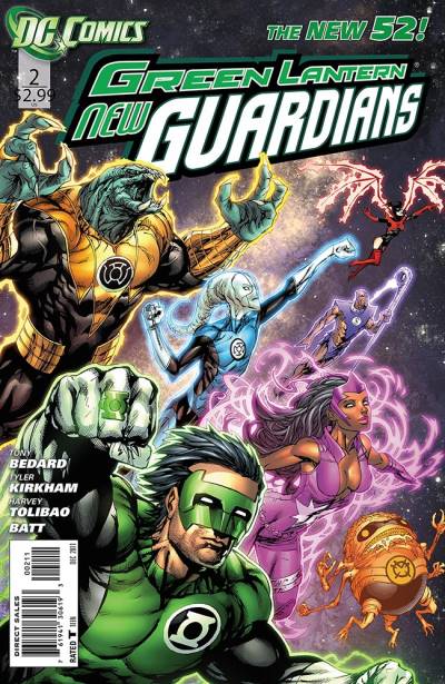 Green Lantern: New Guardians (2011)   n° 2 - DC Comics