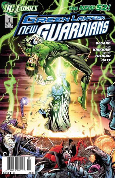 Green Lantern: New Guardians (2011)   n° 3 - DC Comics