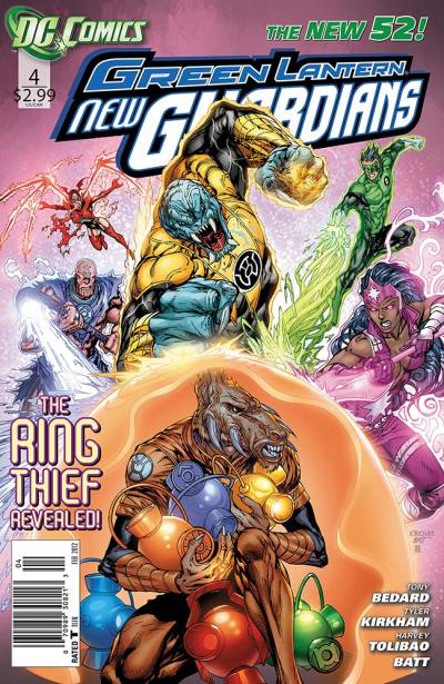 Green Lantern: New Guardians (2011)   n° 4 - DC Comics