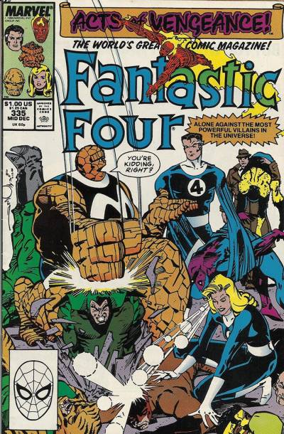 Fantastic Four (1961)   n° 335 - Marvel Comics