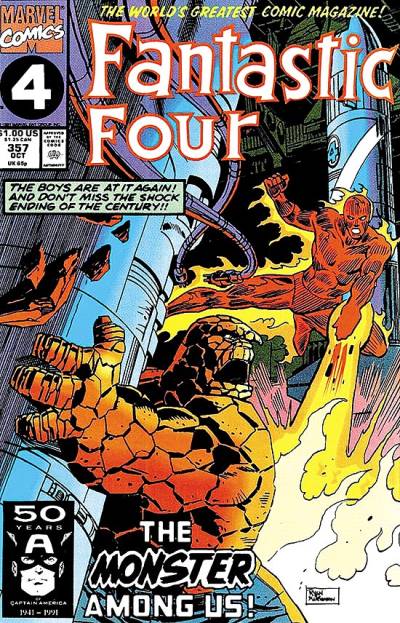 Fantastic Four (1961)   n° 357 - Marvel Comics