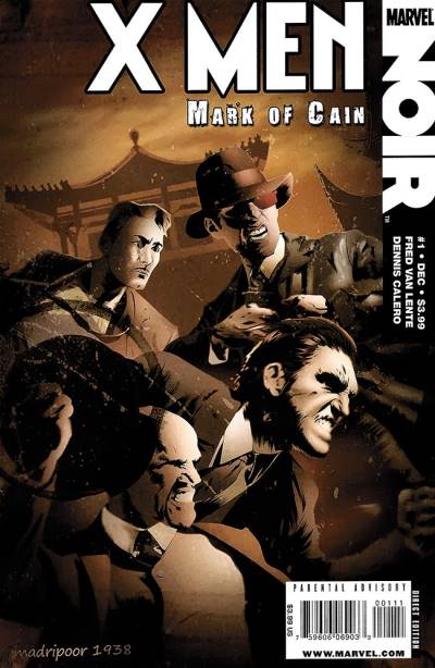 X-Men Noir: Mark of Cain (2010)   n° 1 - Marvel Comics