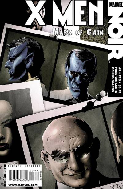 X-Men Noir: Mark of Cain (2010)   n° 3 - Marvel Comics