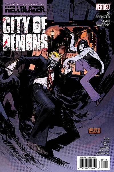 John Constantine, Hellblazer: City of Demons (2010)   n° 4 - DC (Vertigo)