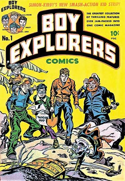 Boy Explorers (1946)   n° 1 - Harvey Comics