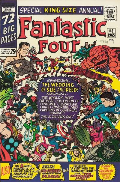 Fantastic Four Annual (1963)   n° 3 - Marvel Comics