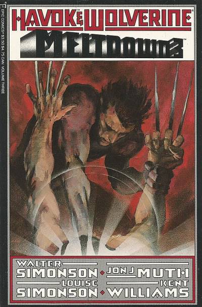 Havok & Wolverine: Meltdown (1988)   n° 3 - Marvel Comics (Epic Comics)