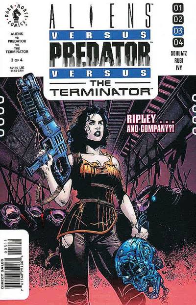 Aliens Versus Predator Versus The Terminator (2000)   n° 3 - Dark Horse Comics
