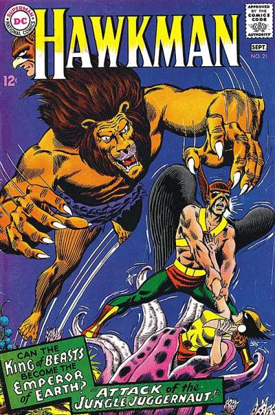 Hawkman (1964)   n° 21 - DC Comics