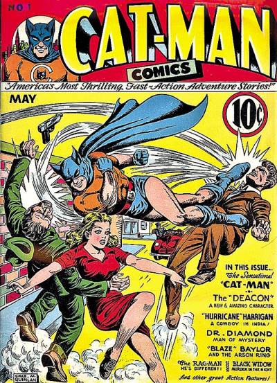 Cat-Man Comics (1941)   n° 1 - Holyoke Publishing
