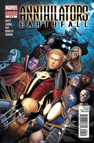 Annihilators: Earthfall (2011)   n° 4 - Marvel Comics