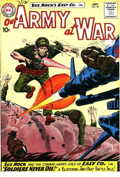 Our Army At War (1952)   n° 98 - DC Comics