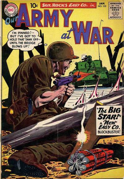 Our Army At War (1952)   n° 102 - DC Comics